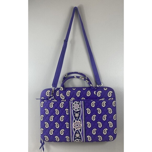 Vera Bradley Hard Shell Laptop, Tablet, I-Pad, or Kindle Crossbody Case - Picture 2 of 8